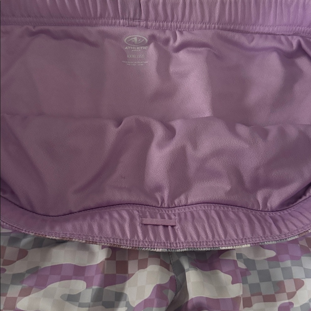 Running Shorts Womens 3XL Lined Zip Pocket Lot Of 3 - Picture 5 of 6